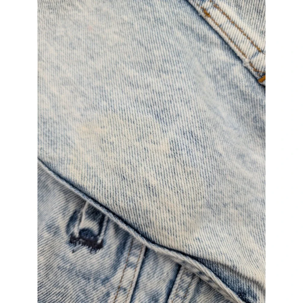 VTG 90's Levi's Stonewash Men's Denim Jacket 75068-0219 XL Back Patch Garret Sty
